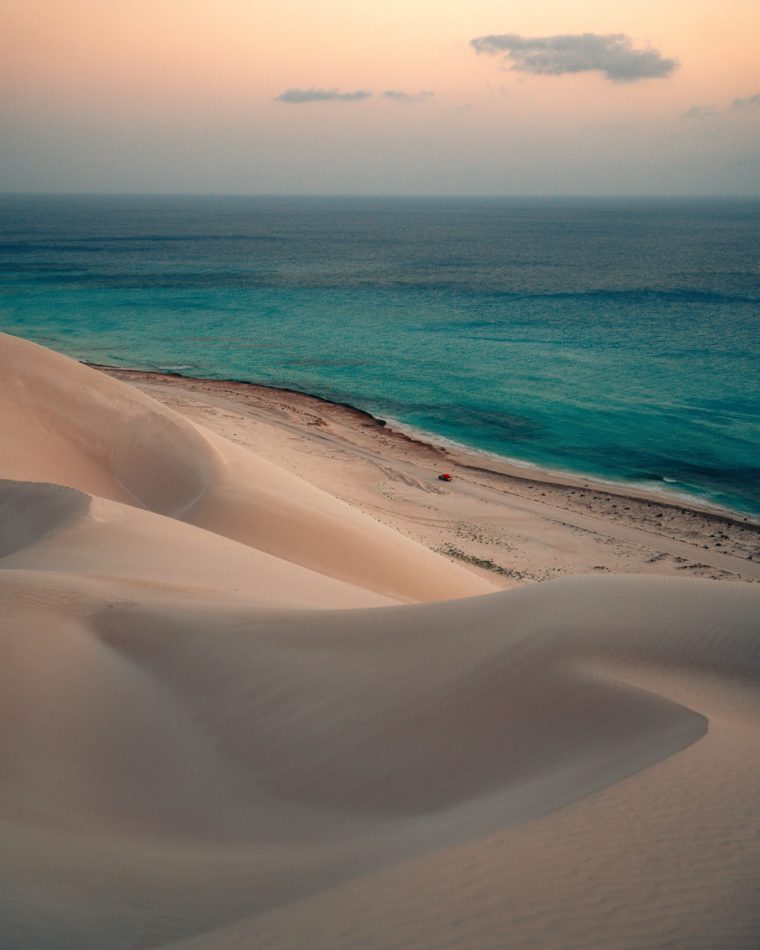Hoq Cave & Arher Beach